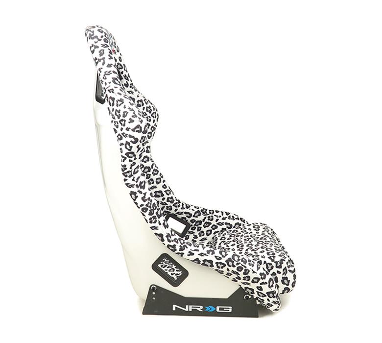 NRG FRP Bucket Seat White Vinyl Material (Large) thumbnail 8
