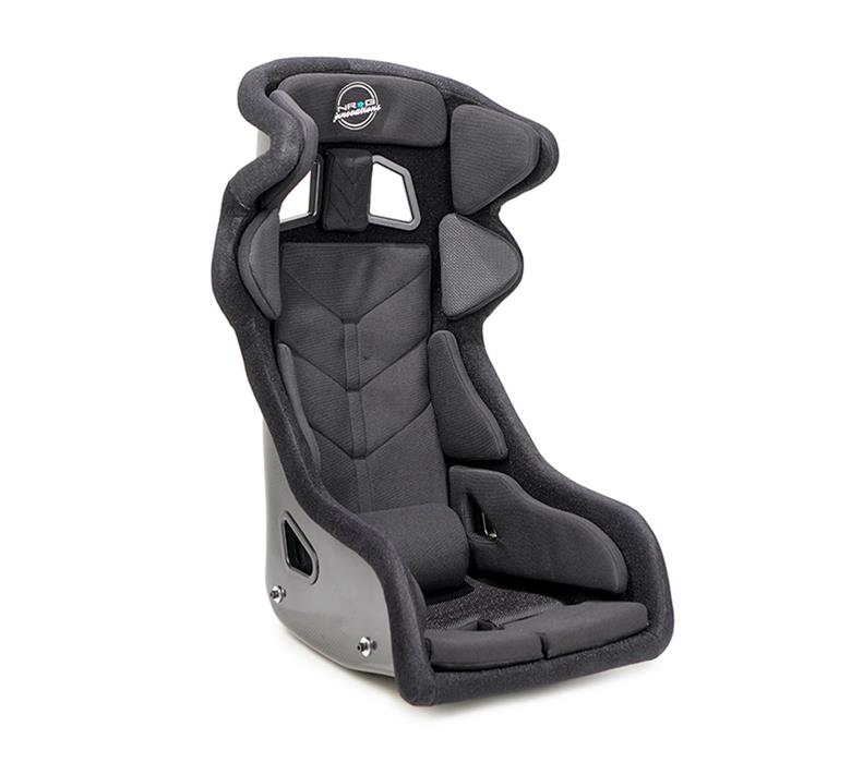 NRG FIA Competition Seat w/ Head Containment & Comp Fabric FIA Velcro Paddings - Thin Cushion (Blk) thumbnail 6