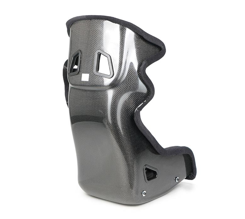 NRG FIA Competition Seat w/ Head Containment & Comp Fabric FIA Velcro Paddings - Thick Cushion (Blk) thumbnail 4
