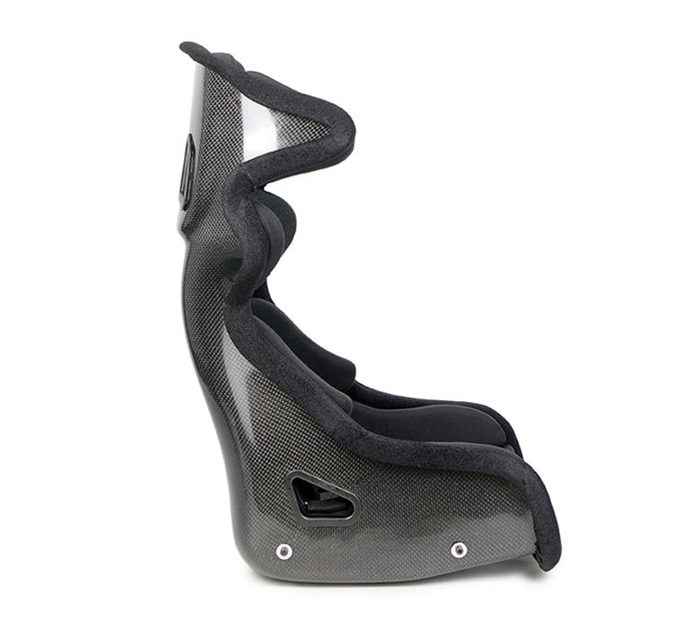 NRG FIA Competition Seat w/ Head Containment & Comp Fabric FIA Velcro Paddings - Thick Cushion (Blk) thumbnail 5