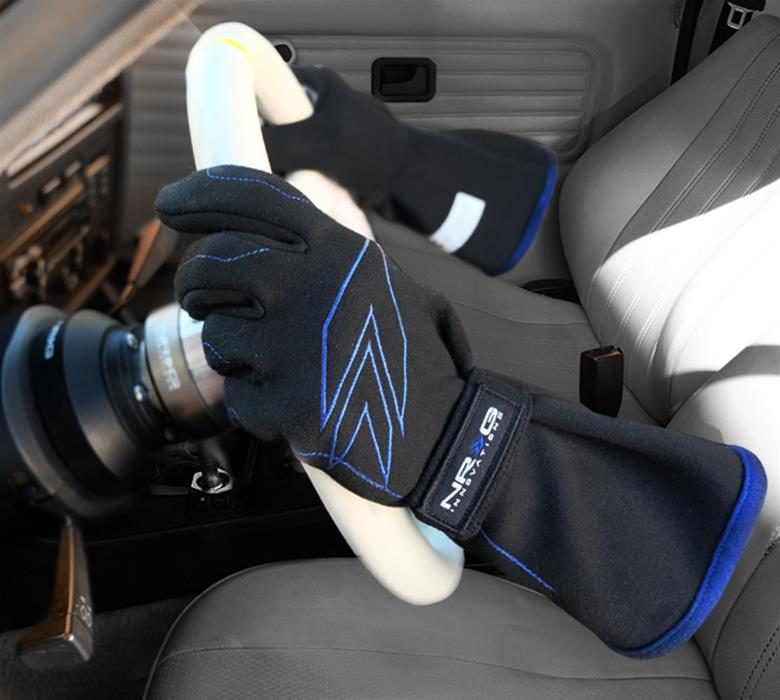 NRG Racing Gloves SFI 3.3 / 5 Approved - Medium thumbnail 3