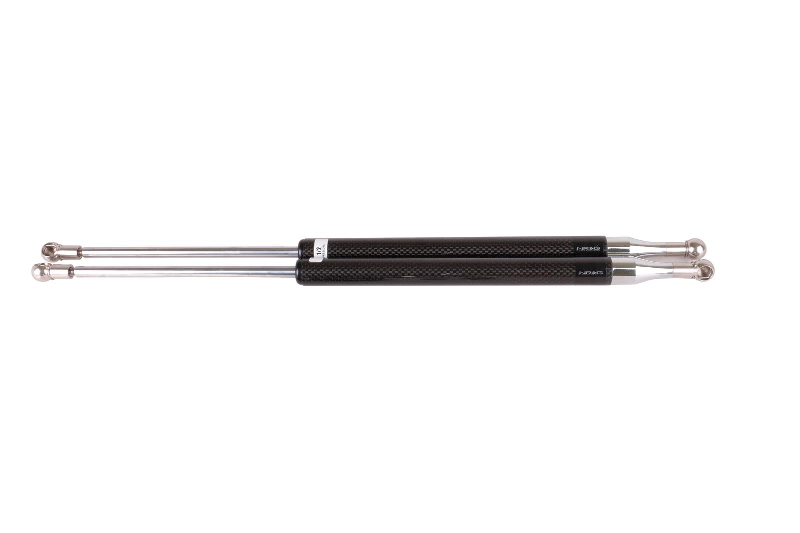 NRG Hood Damper Kit (Polished) - 96-00 Honda Civic thumbnail 2