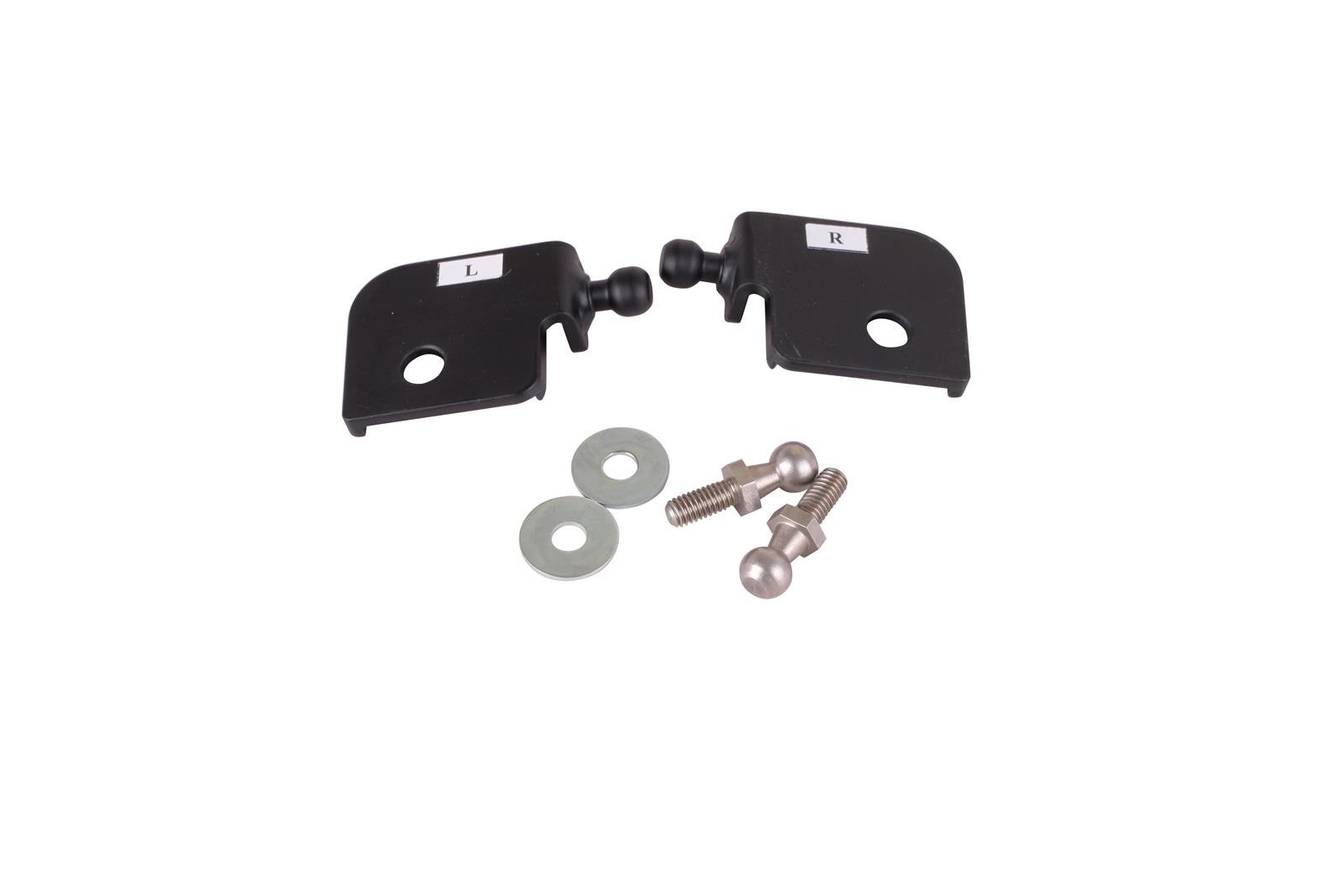 NRG Carbon Fiber Hood Damper Kit - 94-01 Acura Integra thumbnail 2
