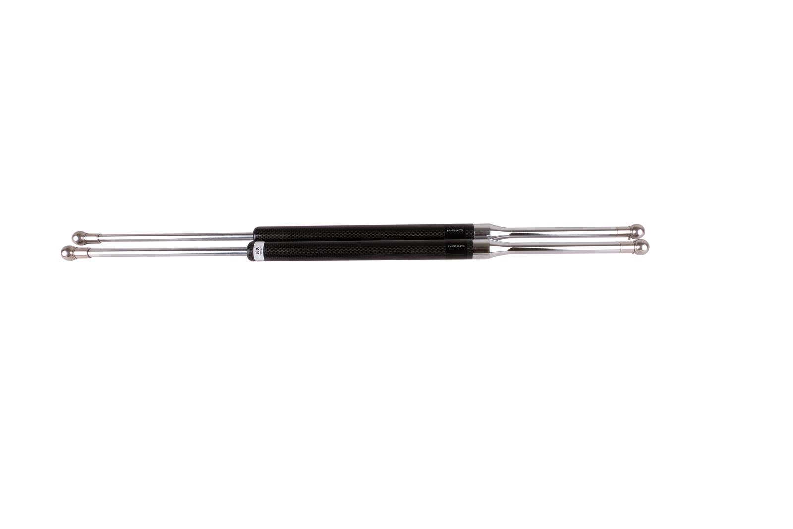 NRG Carbon Fiber Hood Damper Kit - 00+ Honda S2000 (Half Pressure Shocks for CF Hood)