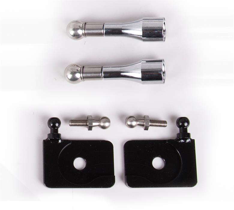 NRG Carbon Fiber Hood Damper Kit - 93-97 Mazda RX7 thumbnail 2
