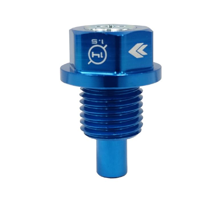 NRG Magnetic Oil Drain Plugs NOP-100GD Gold - M14x1.5 Acura,Dodge,Ford,Honda,Hyundai,Isuzu,Jeep, Kia,Mazda,Mitsubishi thumbnail 3
