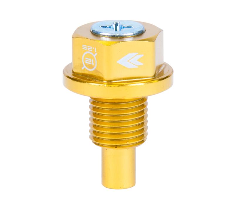 NRG Magnetic Oil Drain Plugs NOP-200CG Gold - M12x1.25 Infiniti,Lexus,Nissan,Toyota