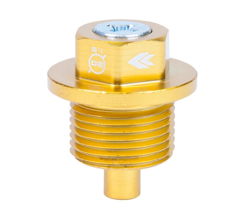 NRG Magnetic Oil Drain Plugs NOP-300CG Gold - M20x1.5 Subaru
