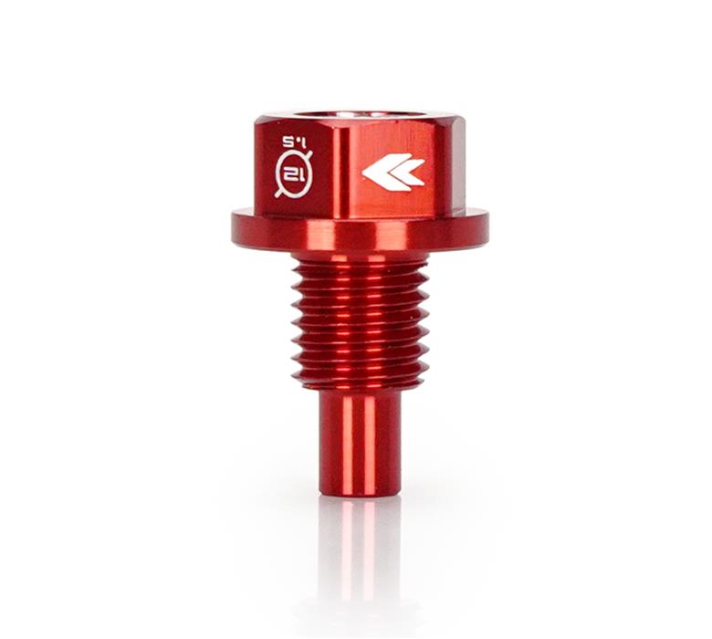 NRG Magnetic Oil Drain Plugs NOP-400RD Red - M12x1.5 BMW thumbnail 2