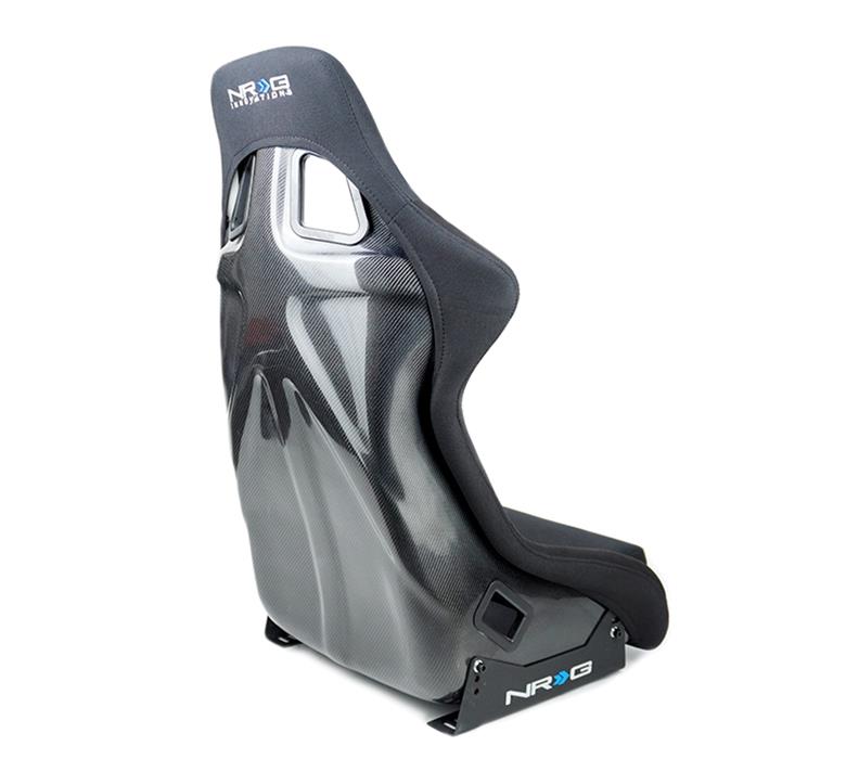 NRG Carbon Fiber Bucket Seat - Large thumbnail 4