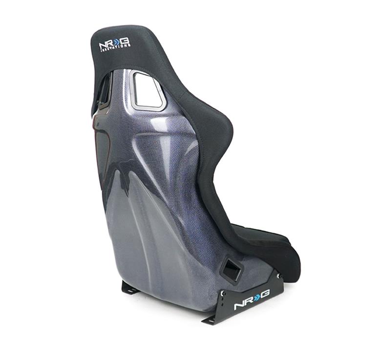 NRG Carbon Fiber Bucket Seat - Large thumbnail 4