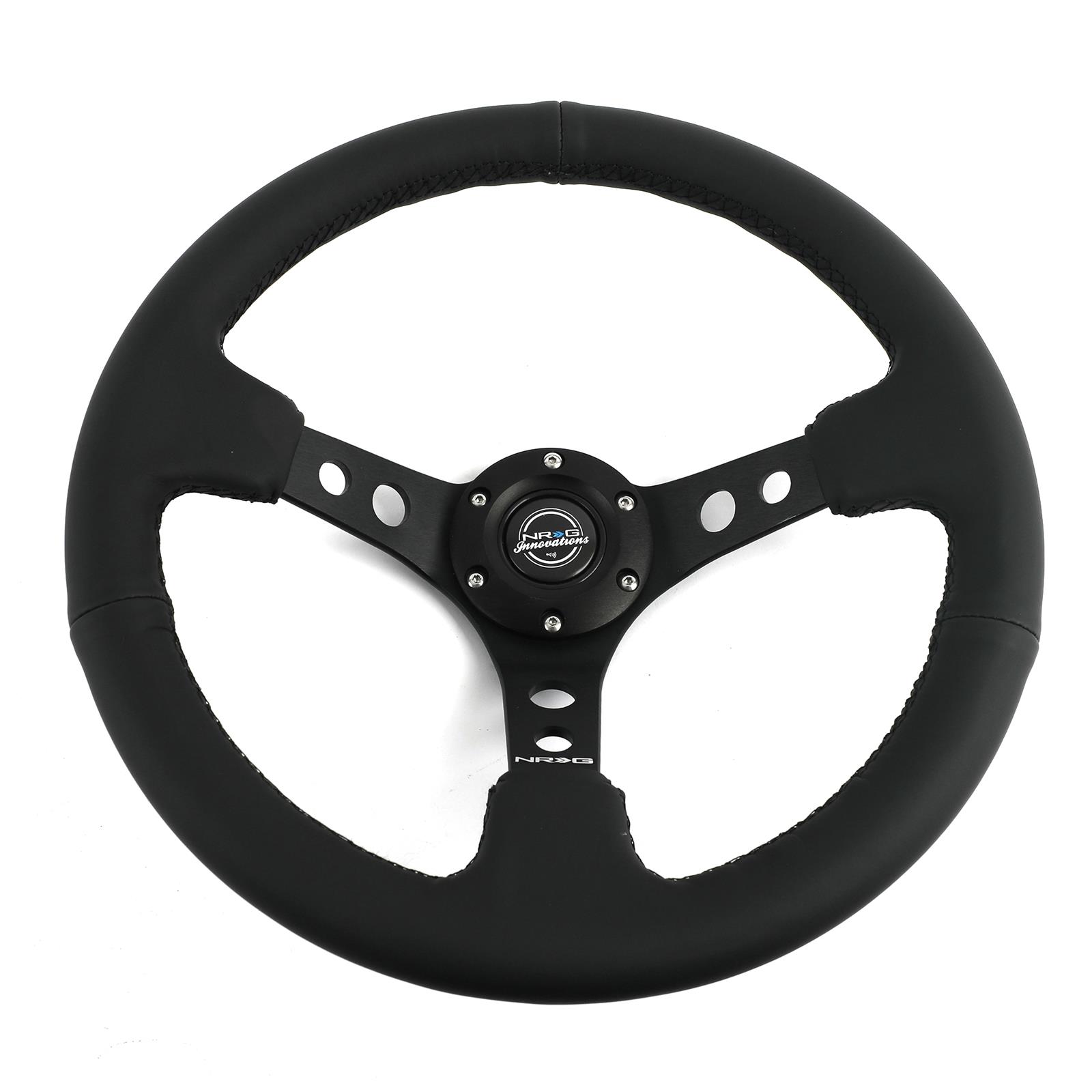 NRG Innovations RST-006BK NRG Deep Dish Steering Wheels with Hole ...