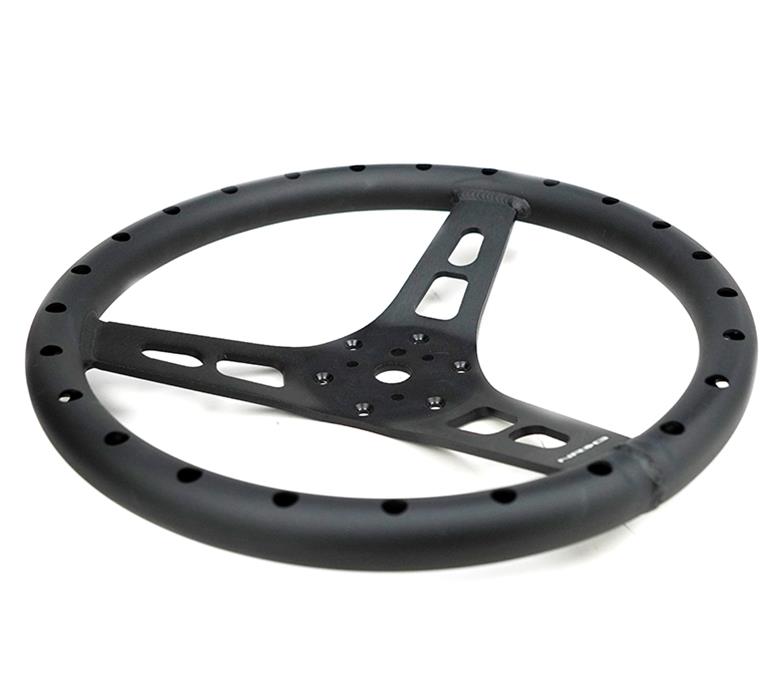 NRG Reinforced Steering Wheel 350mm Sport Full Aluminum Light Weight Welded Steering Wheel thumbnail 3
