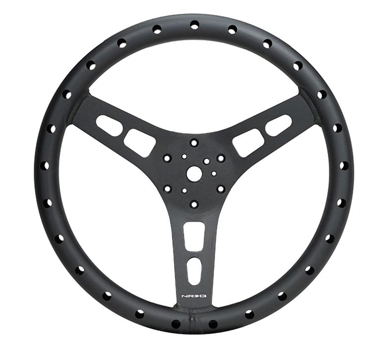 NRG Reinforced Steering Wheel 350mm Sport Full Aluminum Light Weight Welded Steering Wheel