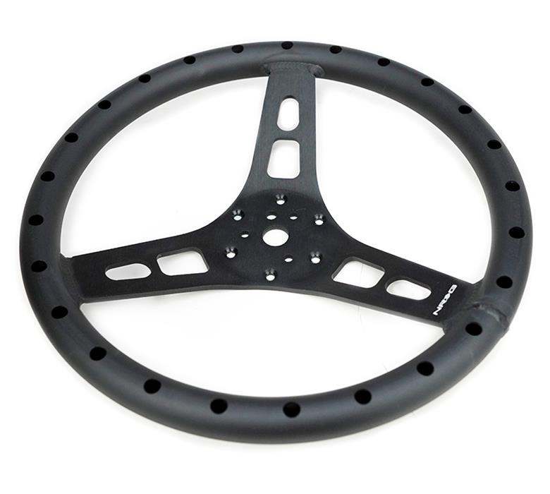 NRG Reinforced Steering Wheel 350mm Sport Full Aluminum Light Weight Welded Steering Wheel thumbnail 2