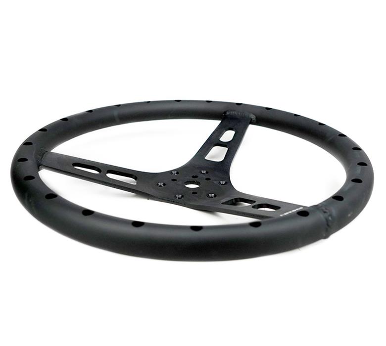 NRG Reinforced Steering Wheel 380mm Sport Full Aluminum Light Weight Welded Steering Wheel thumbnail 4