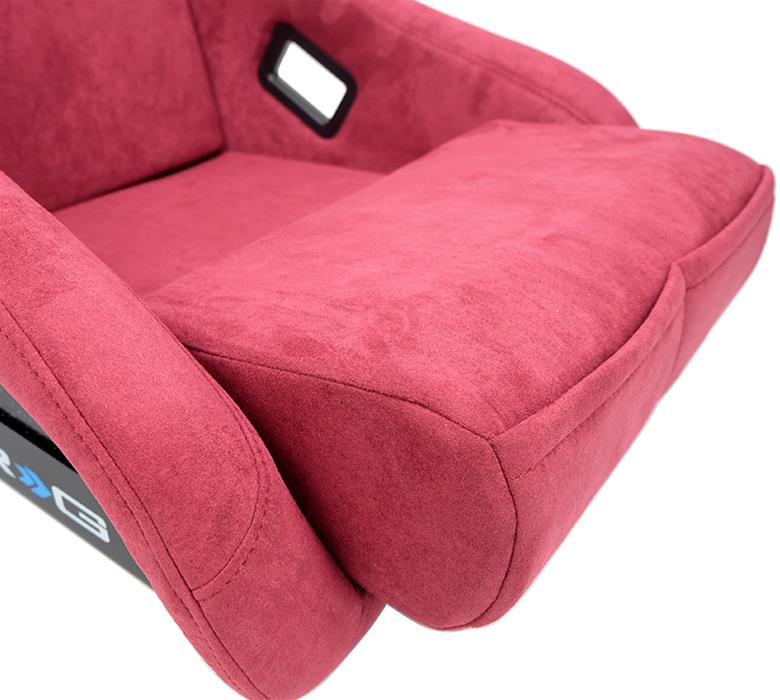 NRG FRP Bucket Seat PRISMA Edition - Large (Maroon/ Pearlized Back) thumbnail 2