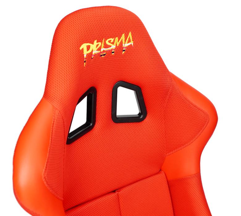 NRG PRISMA FIA Competition Seat w/ Competition Fabric FIA Homologated - Red thumbnail 2