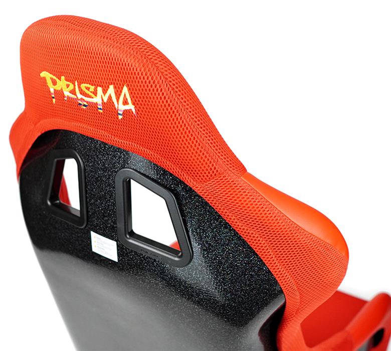 NRG PRISMA FIA Competition Seat w/ Competition Fabric FIA Homologated - Red