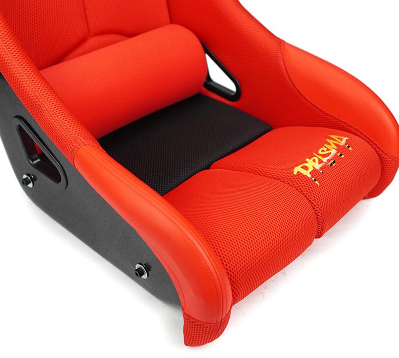 NRG PRISMA FIA Competition Seat w/ Competition Fabric FIA Homologated - Red thumbnail 3