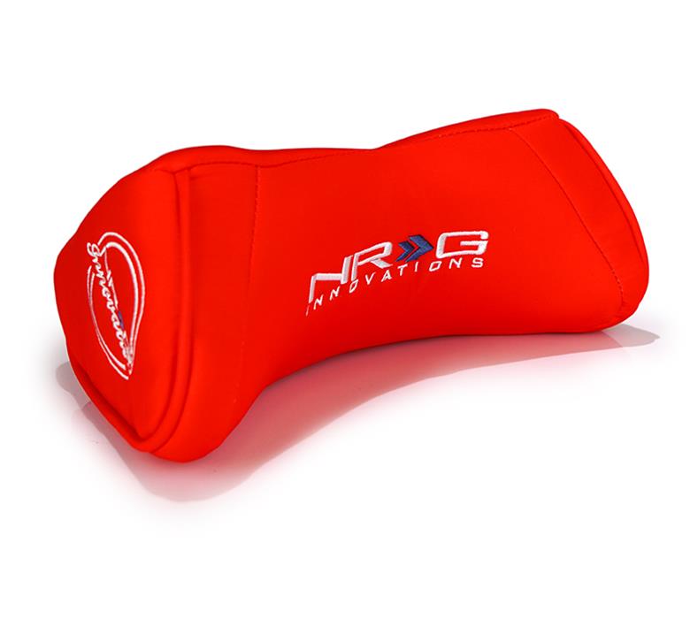 NRG Memory Foam Neck Pillow For Any Seats- Red thumbnail 2
