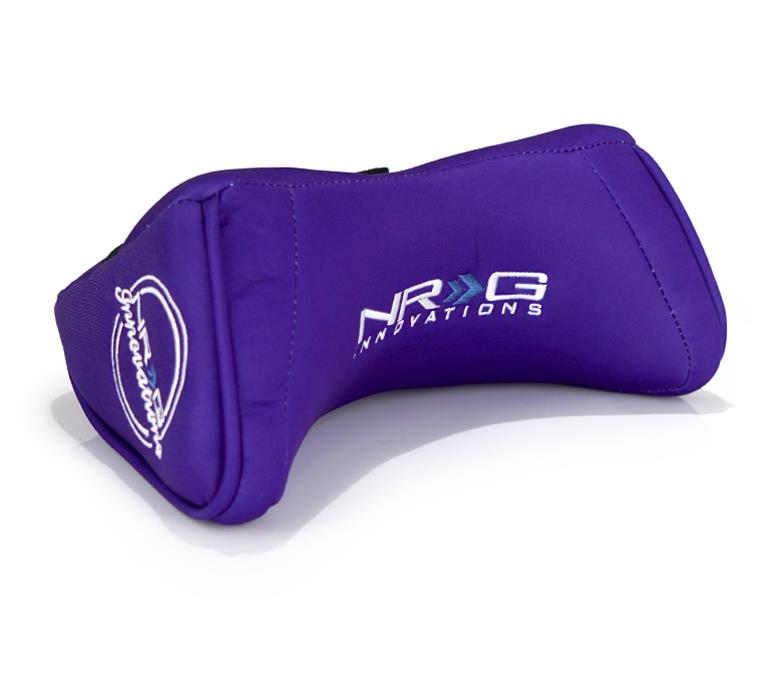 NRG Memory Foam Neck Pillow For Any Seats- Purple thumbnail 2