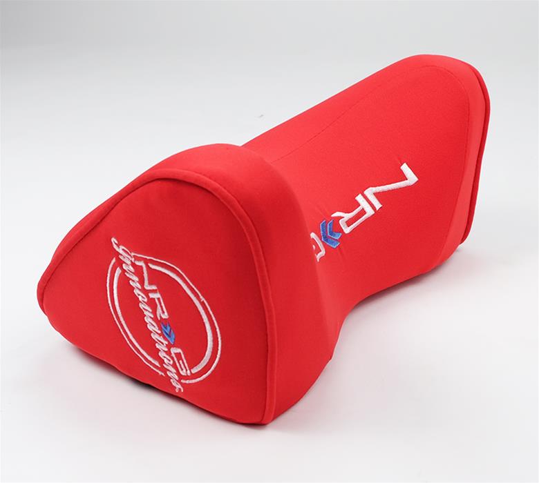 NRG Memory Foam Neck Cushions SA-002RDL foam Pillow for any seats- Red Lighte
