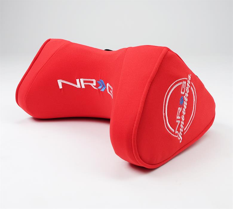 NRG Memory Foam Neck Cushions SA-002RDL foam Pillow for any seats- Red Lighte thumbnail 3