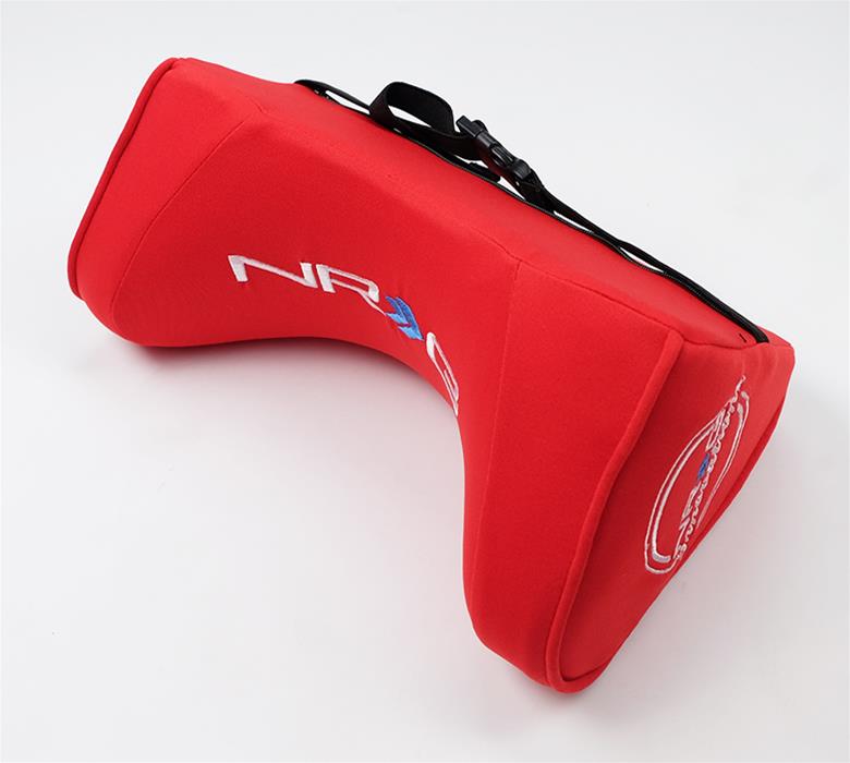 NRG Memory Foam Neck Cushions SA-002RDL foam Pillow for any seats- Red Lighte thumbnail 2