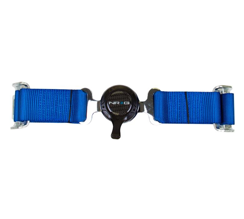 NRG 4 Point Seat Belt Harness / Buckle Lock- Blue
