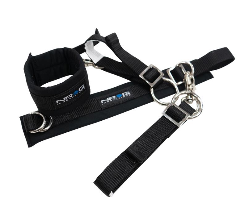 NRG SFI 3.3 Arm Restraints One Pair - Black thumbnail 2