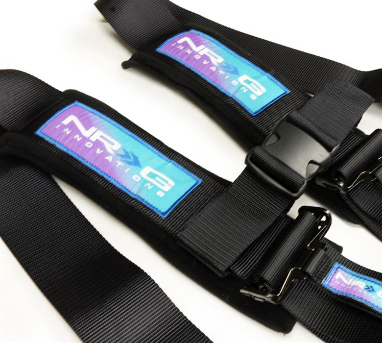 NRG Innovations SBHB5PCBK NRG 5Point SFI Seat Belt Harnesses Summit