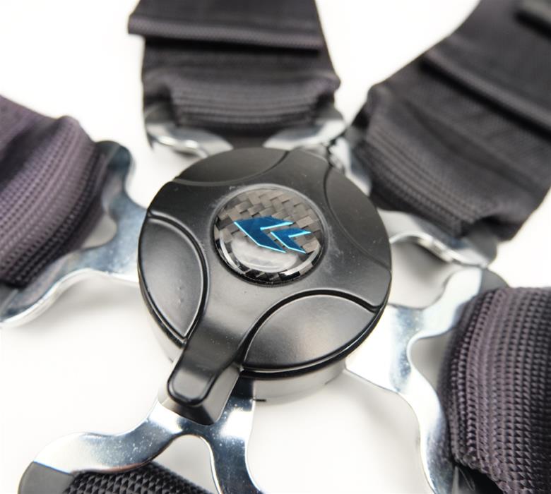 NRG Innovations SBHB6PCBK NRG 5Point SFI Seat Belt Harnesses Summit