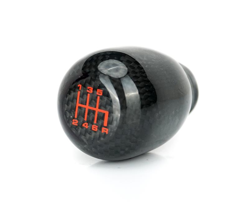 NRG Shift Knob For Honda 42mm - Heavy Weight 480G / 1.1Lbs. - Black Carbon Fiber (6 Speed) thumbnail 2