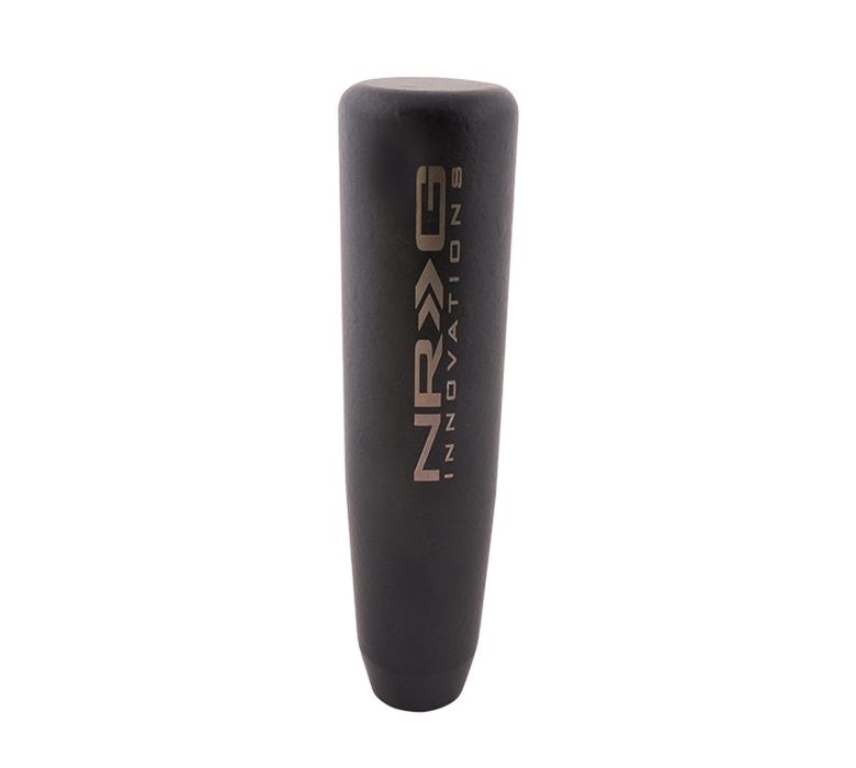 NRG Universal Short Shifter Knob - 5in. Length / Heavy Weight 1.27Lbs. - Black Wrinkle Finish thumbnail 2