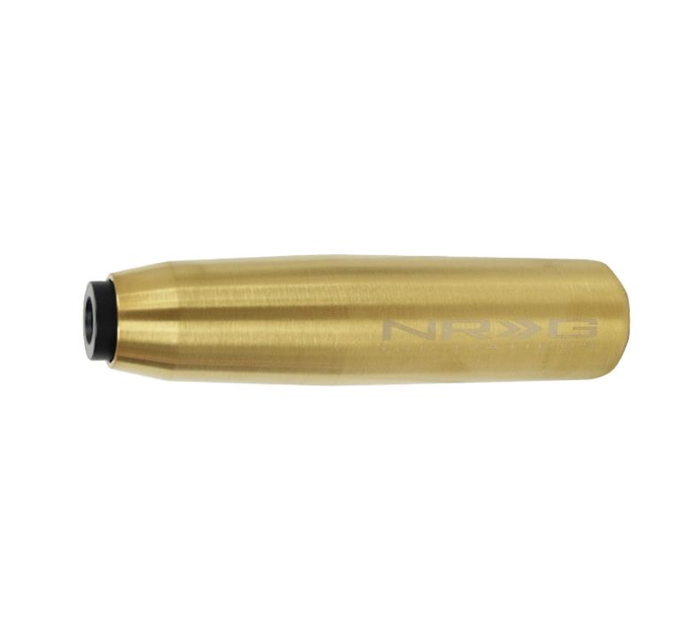 NRG Universal Heavy Weight Long Shift Knob - Chrome Gold thumbnail 2
