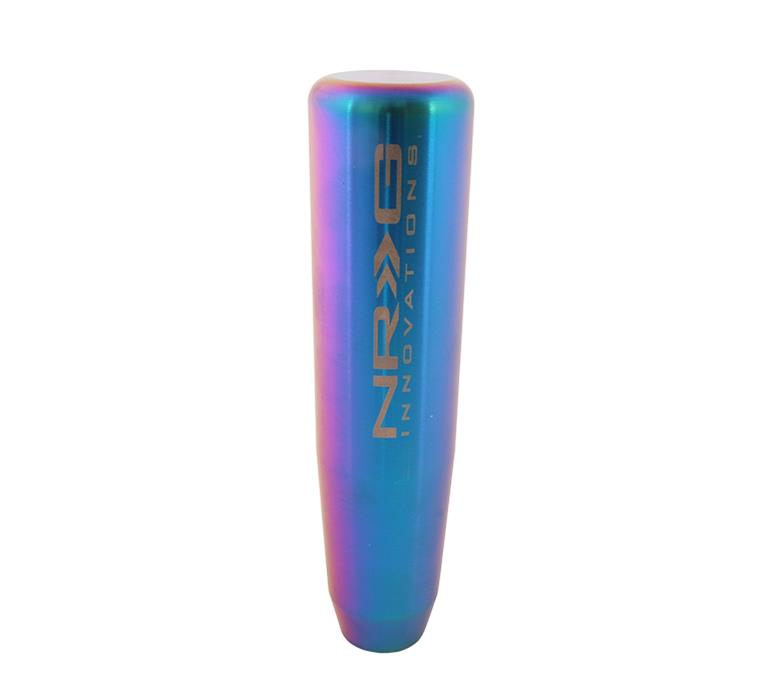 NRG Universal Short Shifter Knob - 5in. Length / Heavy Weight 1.27Lbs. - Multi Color/Neochrome thumbnail 2