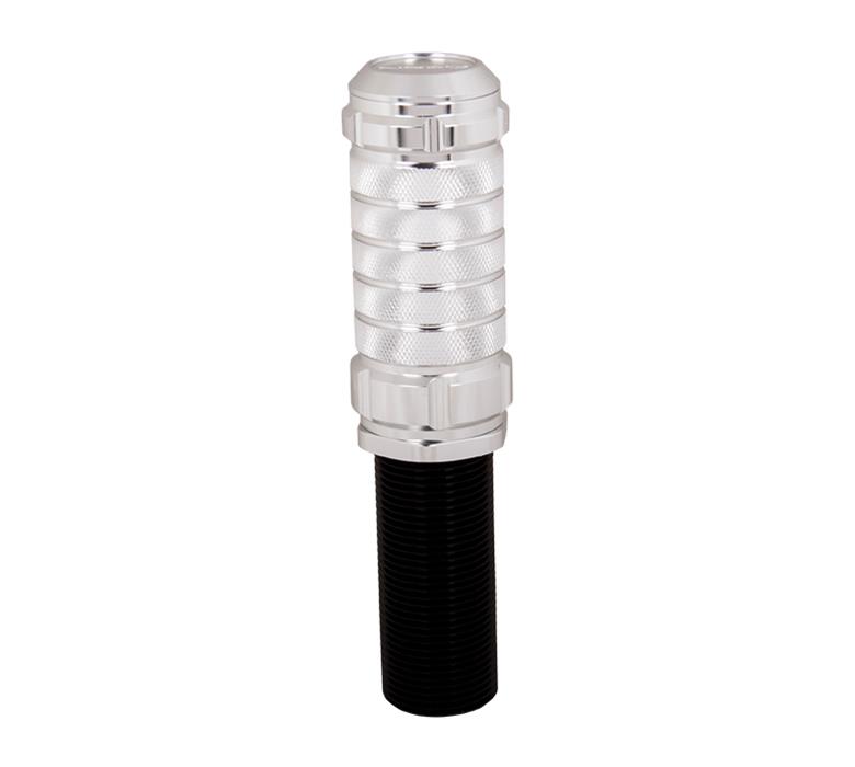 NRG Stealth Adjustable Shift Knob (M10X1.25) Nissan / Mazda / Toyota - Silver thumbnail 2