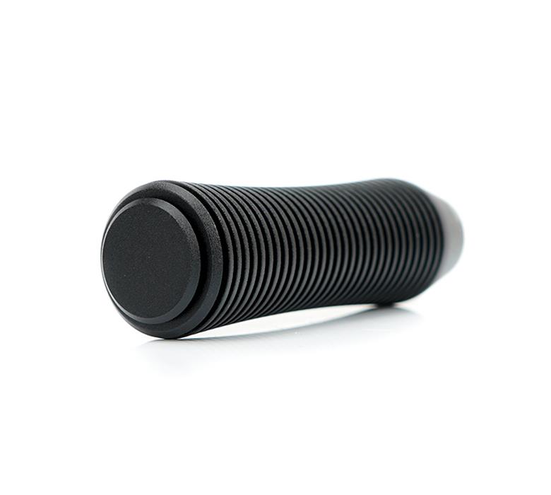 NRG Shift Knob Heat Sink Curvy Short Black thumbnail 2