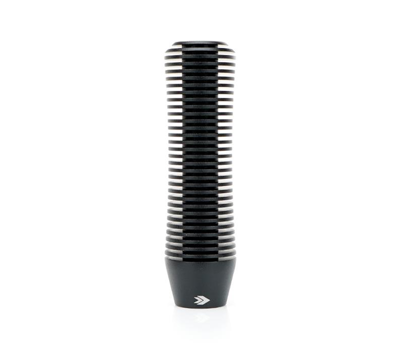 NRG Shift Knob Heat Sink Curvy Short Black thumbnail 3