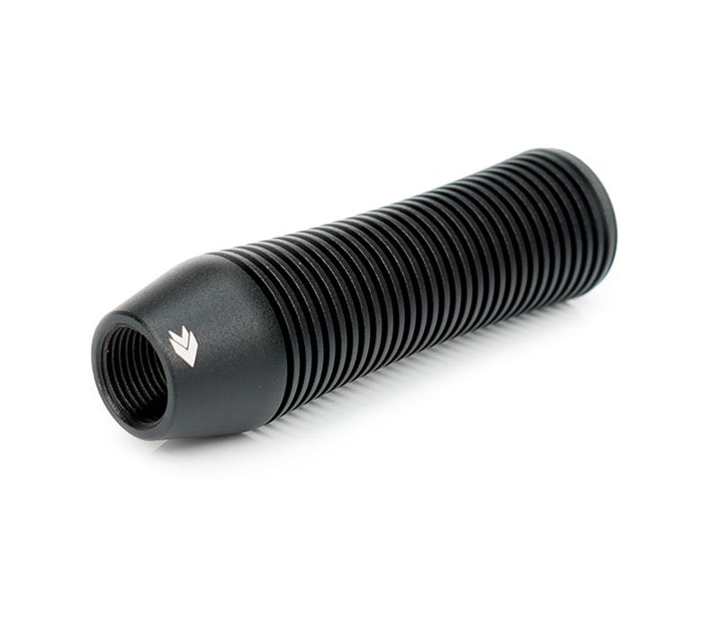 NRG Shift Knob Heat Sink Curvy Short Black