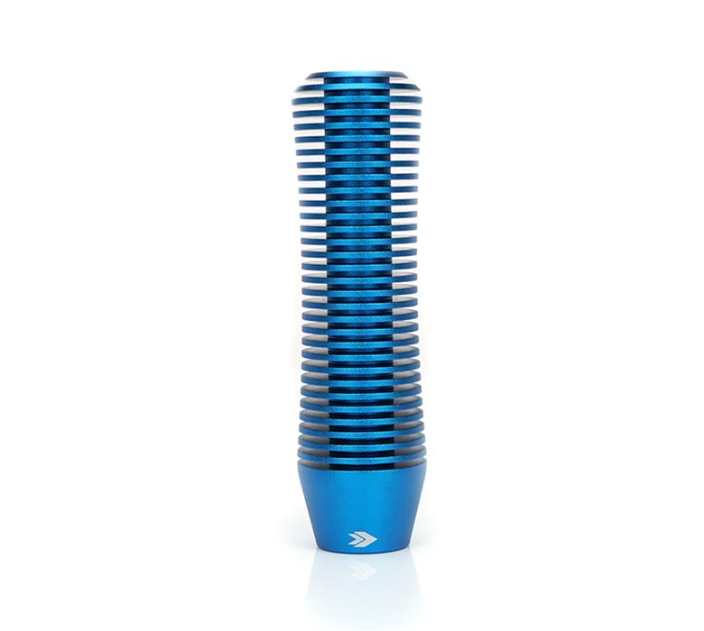 NRG Shift Knob Heat Sink Curvy Short Blue thumbnail 3