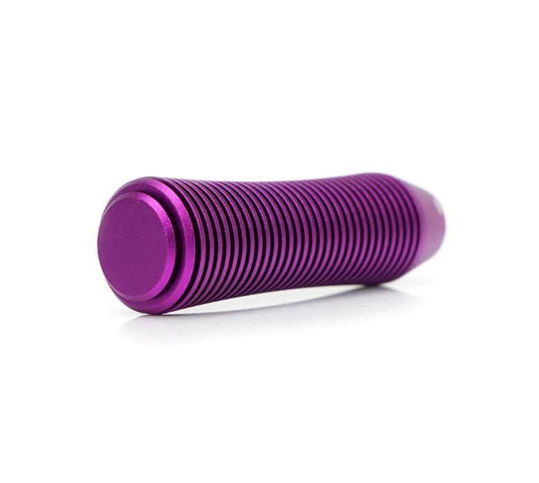 NRG Shift Knob Heat Sink Curvy Short Purple thumbnail 2