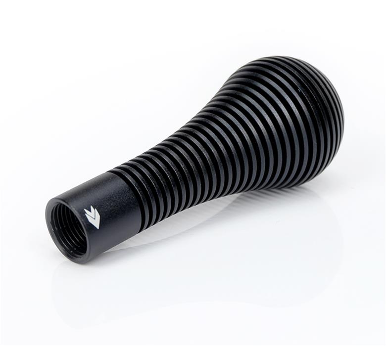 NRG Heat Sink Bubble Head Short Universal Shift Knob 115mm - Heavy Weight 124G / .27Lbs. - Black