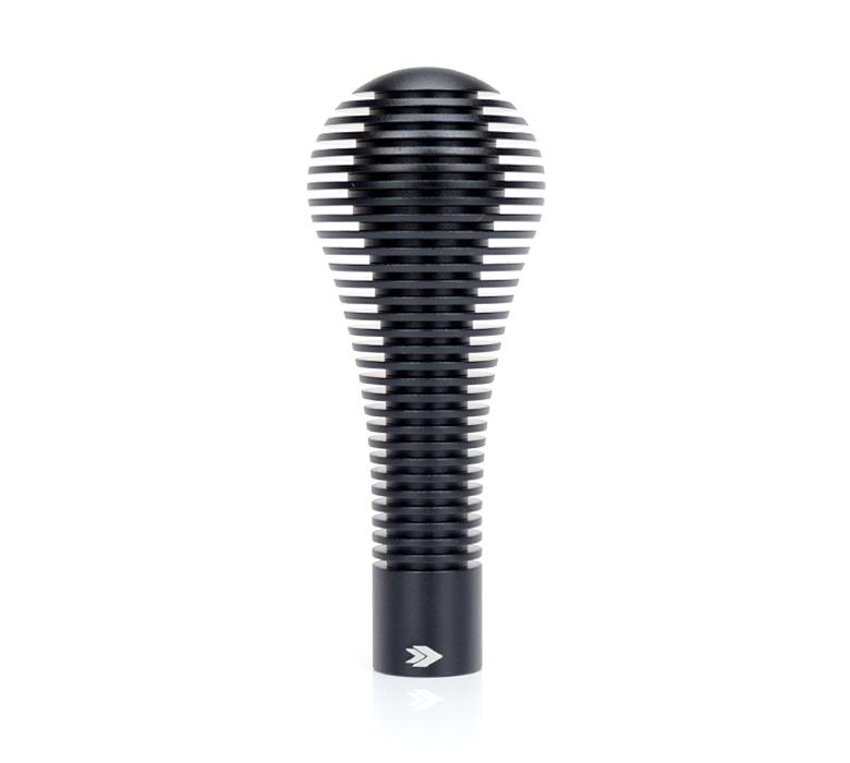 NRG Heat Sink Bubble Head Short Universal Shift Knob 115mm - Heavy Weight 124G / .27Lbs. - Black thumbnail 3