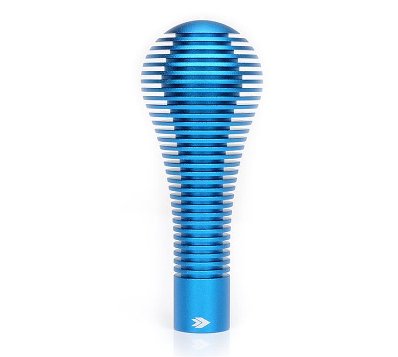 NRG Shift Knob Heat Sink Bubble Head Short Blue thumbnail 3