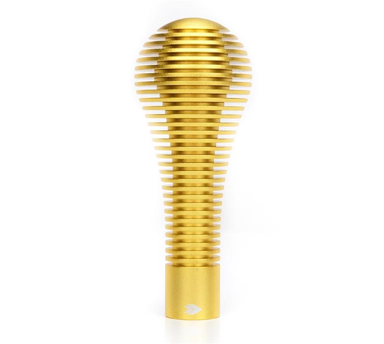 NRG Shift Knob Heat Sink Bubble Head Short Gold thumbnail 3