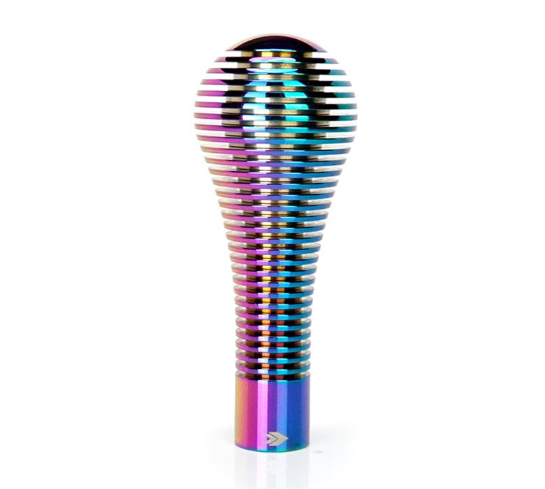 NRG Shift Knob Heat Sink Bubble Head Short Neo Chrome thumbnail 3