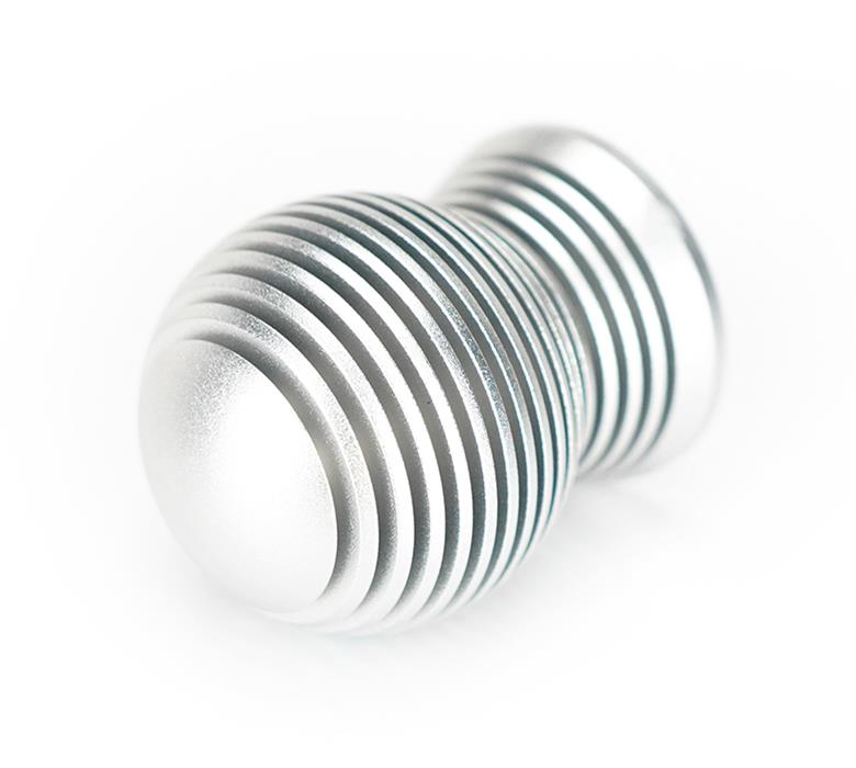 NRG Shift Knob Heat Sink Spheric Silver thumbnail 2