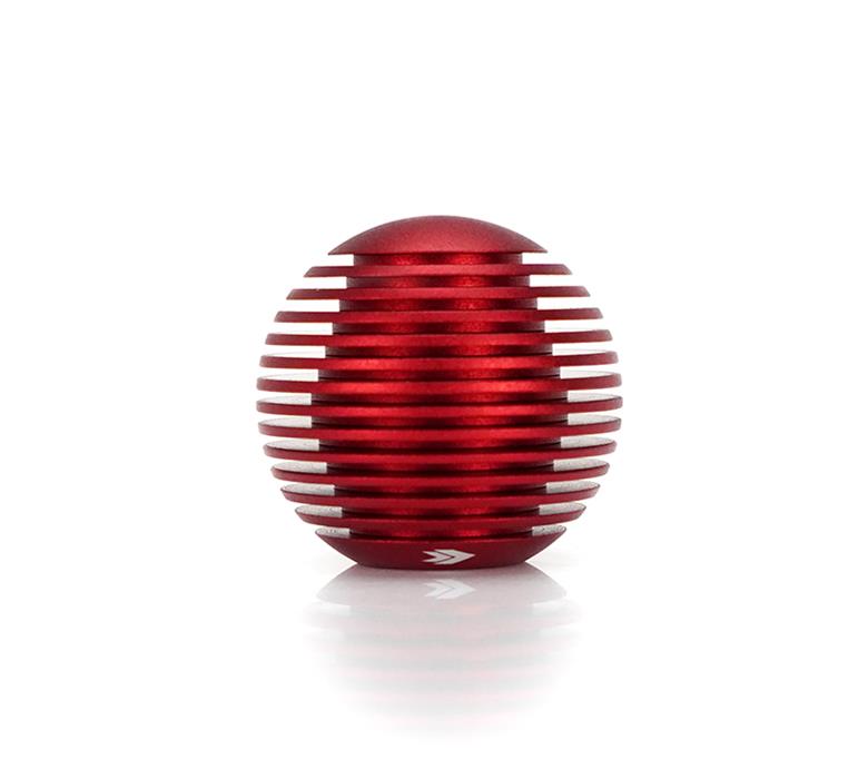 NRG Shift Knob Heat Sink Droplet Red thumbnail 2